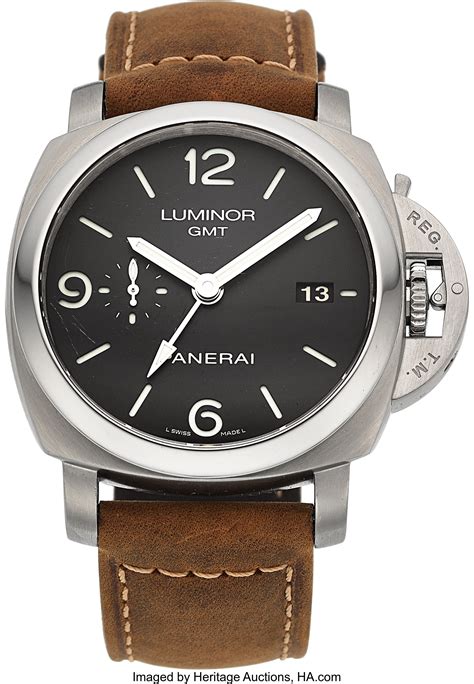 op 6817 panerai|Panerai Luminor 44 1950 3 Days GMT Automatic Wristwatch .